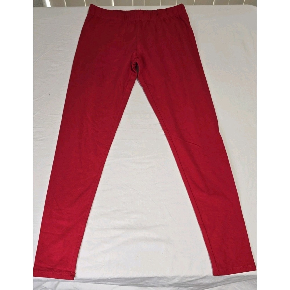 No‎ Boundaries Women's Medium (7-9) Red Leggings